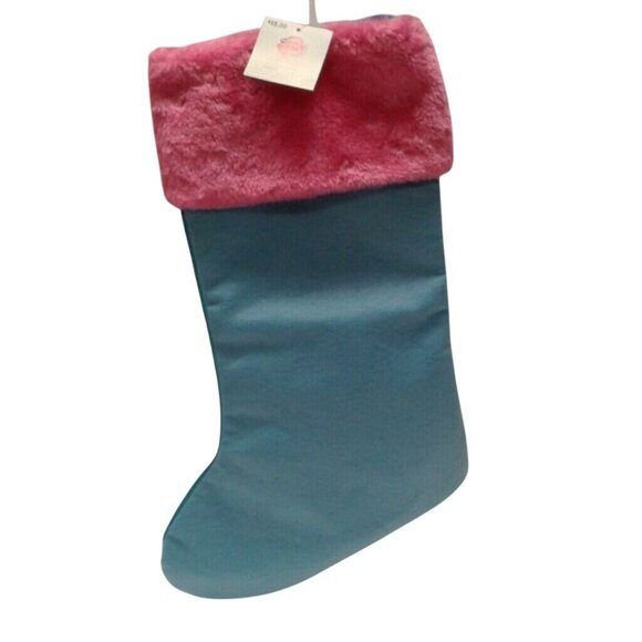 My Little Pony Christmas Stocking Blue Pink Horse Unicorn NEW - Picture 3 of 5